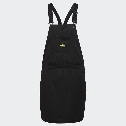 Adidas Bracesskirt 女裝 吊帶裙 洋裝 可調式吊帶 口袋 黑HB9458
