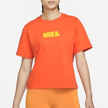Nike Sportswear Circa 72 女裝 短袖 休閒 復古 針織 棉質 橘色【運動世界】DV1380-817