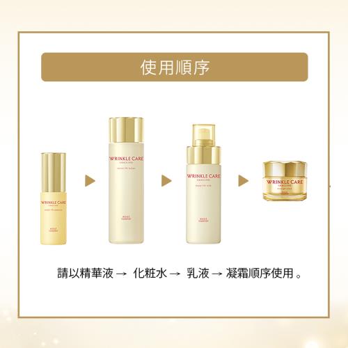 KOSE 極上活妍凍齡撫紋抗皺基礎保養組(化粧水180ml+乳液130ml)|會員獨