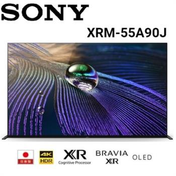 【SONY 】日本製 55型 4K OLED GoogleTV電視顯示器 XRM-55A90J-庫(JC)