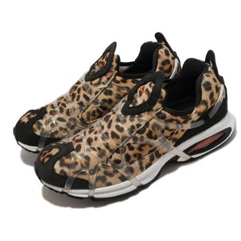 Nike 休閒鞋 Air Kukini SE 男鞋 女鞋 黑 豹紋 Leopard 襪套 氣墊 動物紋 DJ6418-001 [ACS 跨運動]