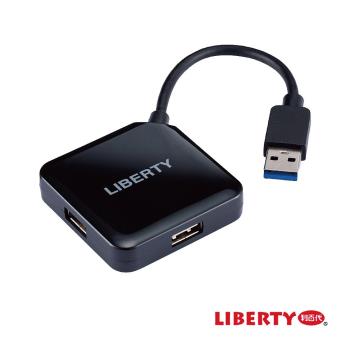 【利百代LIBERTY】LY-302 USB 3.0集線器(USB擴充 擴充插槽)