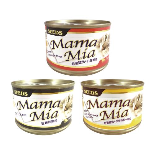 Seeds 聖萊西-MamaMia愛貓軟凍餐罐(170g 24罐 多種口味任選)