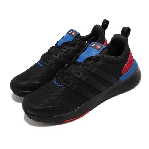 adidas 慢跑鞋 Racer TR21 LEGO 男鞋 女鞋 黑 藍 LEGO 樂高 緩震 路跑 運動鞋 GW3681 [ACS 跨運動]