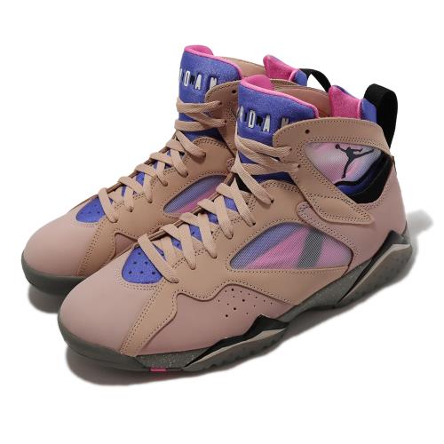 Nike Air Jordan 7 Retro SE 男鞋紫粉藍寶石AJ7 Sapphire 休閒鞋