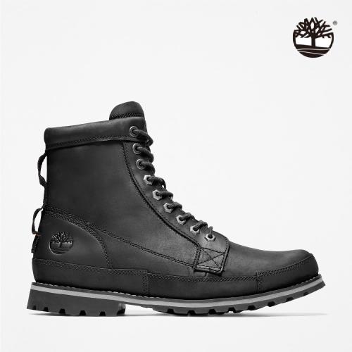 Timberland 男款黑色經典時尚6吋靴|A2NVQ001