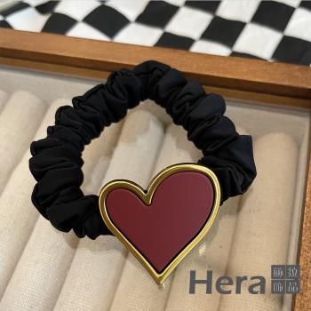 【Hera 赫拉】韓國愛心綁頭新款馬尾橡皮圈 H111032206