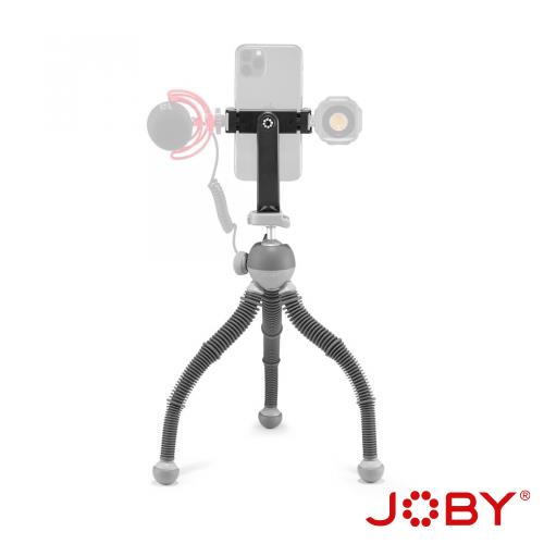 JOBY PodZilla 腳架套組(L灰) 手機直播套組含手機夾-JB01732 [公司貨]