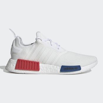 Adidas NMD R1 男鞋 女鞋 慢跑 休閒 襪套 BOOST 白 藍 紅【運動世界】GZ7925