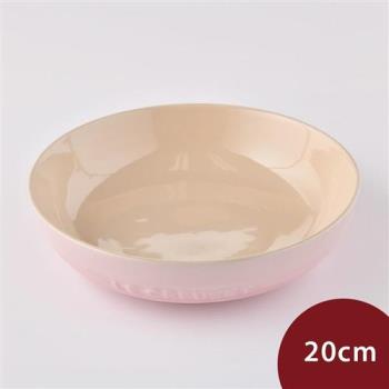 Le Creuset 深圓盤 20cm 牛奶粉 無紙盒