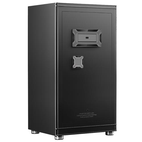 聚富 FC-B100 輕奢灰 3D立體辨識雙認證保險箱，全鋼實心結構，1030x540x460mm，119kg
