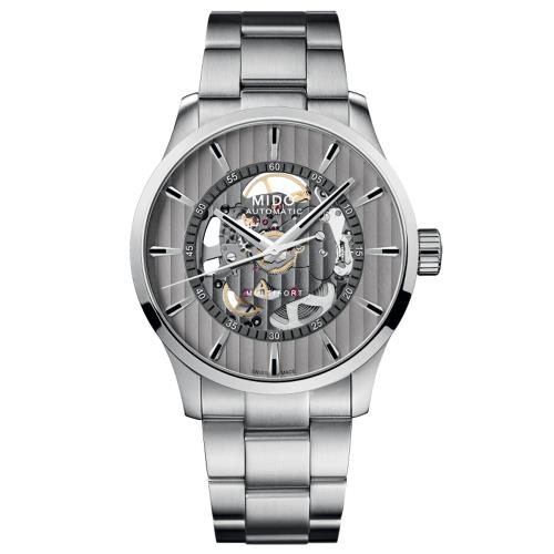 MIDO美度 先鋒系列 鏤空機械腕錶 M0384361103100 / 42mm