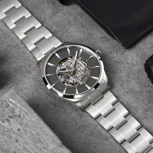 MIDO美度 先鋒系列 鏤空機械腕錶 M0384361106100 / 42mm