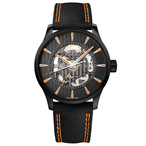 MIDO美度 先鋒系列 個性鏤空機械腕錶 M0384363705100 / 42mm
