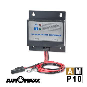 AUTOMAXX ★ AM-P10 10A太陽能充電控制器 [14.7V鉛酸電池專用][快速充電]