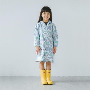 日本Wpc. 動物奇緣L 空氣感兒童雨衣/防水外套 附收納袋(120-140cm)