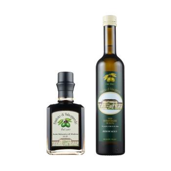 【FDV農家瑞】第一道冷壓特級初榨橄欖油（橄欖油500ml+紅酒醋250ml）
