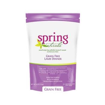 (下單數量2+贈寵物零食X1)美國Spring Natural曙光天然無穀羊肉餐犬糧 4LB(1.8kg)X2入組