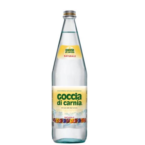 Goccia di Carnia 高地卡尼天然義大利礦泉水-玻璃瓶(1000mlx12入)