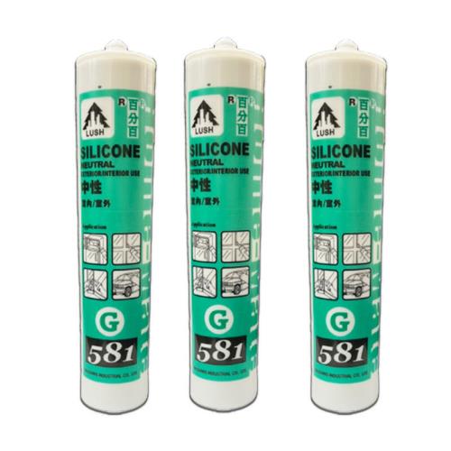 581 LUSH 樹牌 中性 矽利康 【5入】 260ml Silicone 填縫膠 中性 矽力康 填縫 修補 防漏