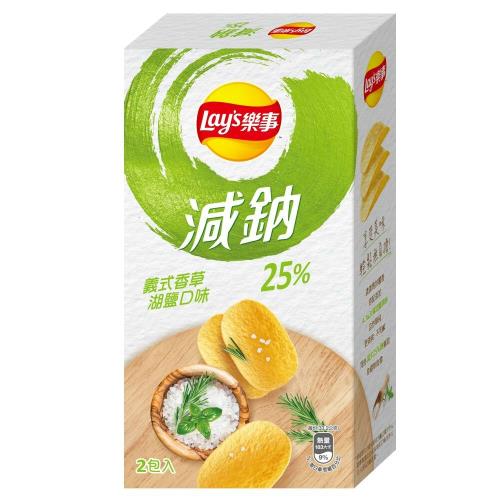 樂事義式香草湖鹽口味洋芋片166g/盒