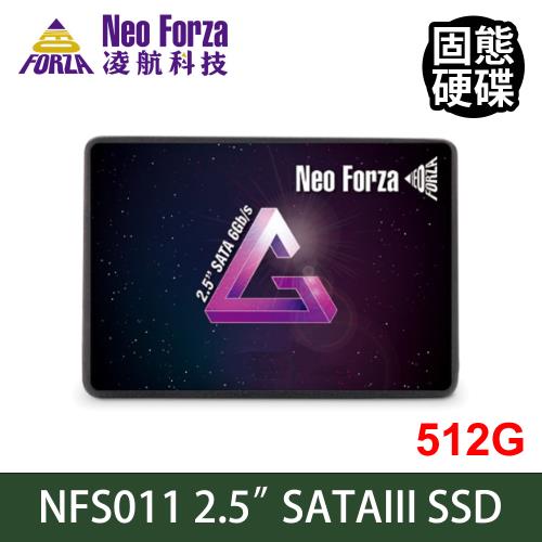Neo Forza 凌航 NFS011 512GB 2.5吋 SATAIII SSD 固態硬碟