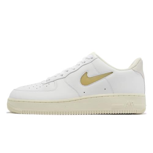 Nike 休閒鞋Air Force 1 07 LX 男鞋女鞋白AF1 仿舊奶油底爆裂紋復古