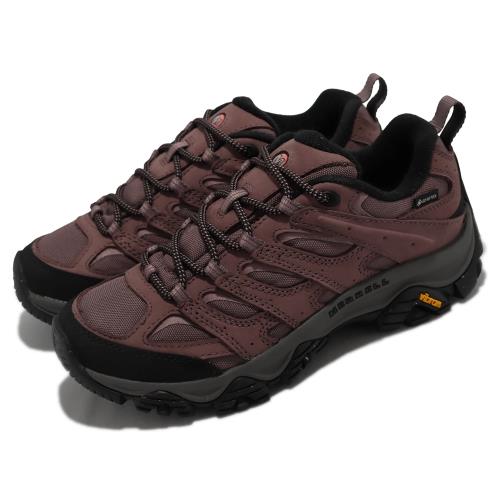 Merrell 登山鞋 Moab 3 Smooth GTX 女鞋 棕紅 防水 抗撕裂 黃金大底 越野 戶外 ML036428 [ACS 跨運動]