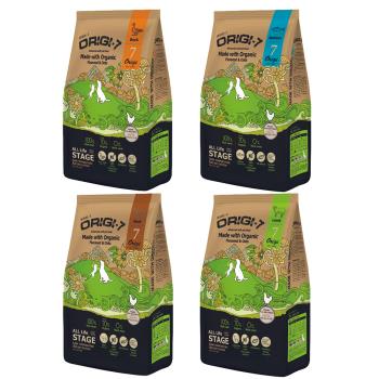 Origi-7 歐吉-犬用頂級有機軟飼料1.2KG(放牧牛/放牧羊/養生鴨/深海鮭)