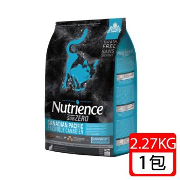 紐崔斯-SUBZERO黑鑽頂級無穀貓糧+營養凍乾2.27kg(七種魚)