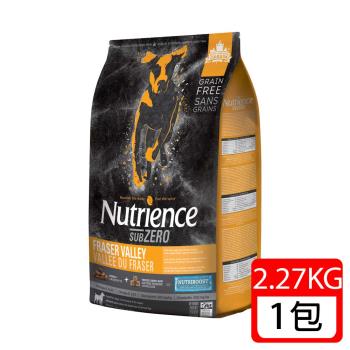 Nutrience 紐崔斯-SUBZERO黑鑽頂級無穀犬糧+營養凍乾2.27kg(火雞肉+雞肉+鮭魚)