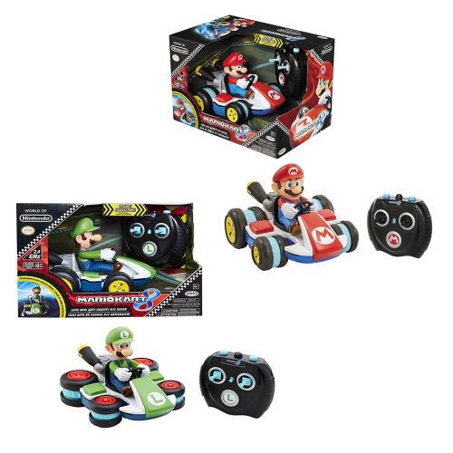 Jakks Pacific 任天堂 超級瑪麗歐 瑪利歐 路易吉 迷你搖控賽車 兩款一組