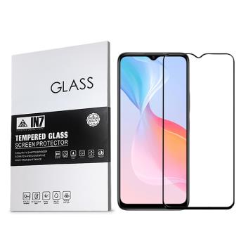 IN7 vivo Y76 5G (6.58吋) 高畫質 高透光2.5D滿版9H鋼化玻璃保護貼 疏油疏水 鋼化膜