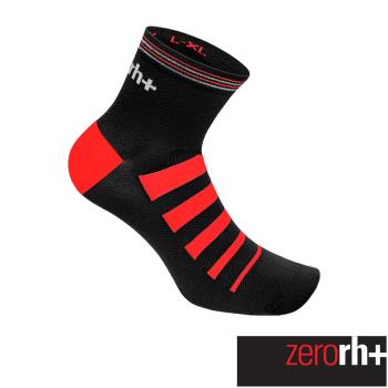 ZeroRH+ 義大利中筒運動襪 (10 cm) 【黑/紅】ECX9163_916