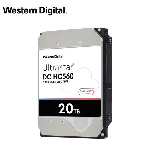 WD Ultrastar DC HC560 20TB 3.5吋企業級硬碟