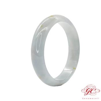 【肌容雪】天然緬甸A貨灑金翡翠特色美鐲 編號224 (鐲寬 58.4mm #19號)