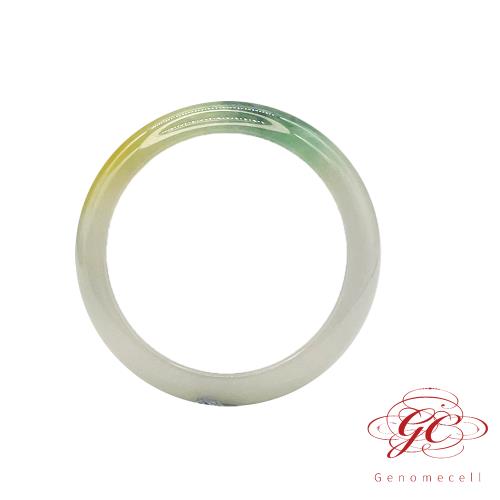 【肌容雪】天然緬甸A貨白底皇家綠翡翠手鐲 編號234 (鐲寬55mm #18號)