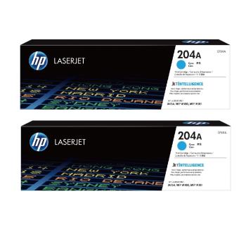 HP原廠 CF511A(204A)高容量 藍色2支 碳粉匣 適用HP Color LaserJet Pro M154nw / M181fw