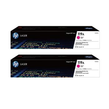 HP原廠 W2093A(119A)高容量 紅色2支 碳粉匣 適用HP Color Laser 150a/MFP 178nw / 179fnw