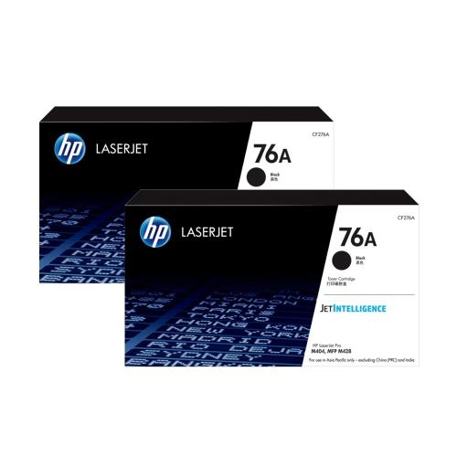 HP CF276A(76A) 黑色2支 碳粉匣 適用HP LaserJet Pro M404／MFP M428