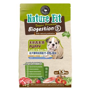 NATURE FIT 吉夫特-幼犬聰明成長配方1.5Kg(羊肉+糙米)