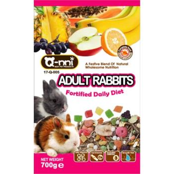 Qnni-寵物兔水果大餐700g