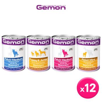 Gemon啟蒙-義大利啟蒙犬用主食罐415g x12罐