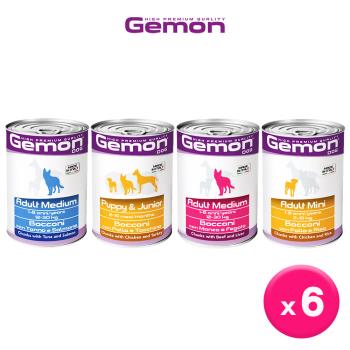 Gemon啟蒙-義大利啟蒙犬用主食罐415g x6罐