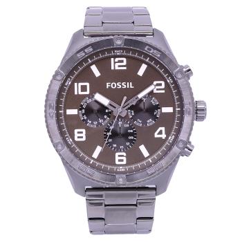 FOSSIL 美國最受歡迎頂尖運動時尚超霸三眼流行腕錶-灰綠-BQ2533
