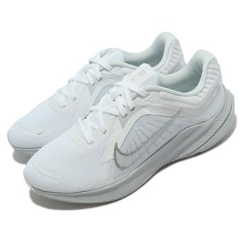 Nike 慢跑鞋 Wmns Quest 5 白 銀 女鞋 男鞋 透氣 網布 回彈 運動鞋 路跑 跑步 DD9291-100 [ACS 跨運動]-網