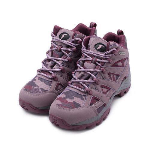 GOODYEAR 戰術靴 高筒防水戶外鞋 藕紫 GAWO12507 女鞋 鞋全家福