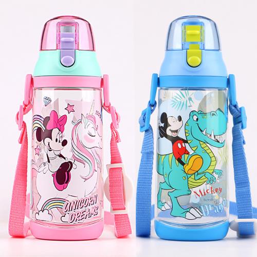 優貝選 迪士尼系列 直飲式 兒童背帶水壺550ML(平輸品)