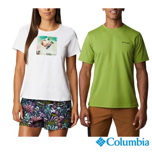 Columbia 哥倫比亞 男女款 – 快排短袖上衣