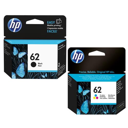 HP NO.62 (C2P04AA 黑色+ C2P06AA 彩色) 原廠墨水匣 適用Envy 5640/5540/OJ5740/OJ200/250